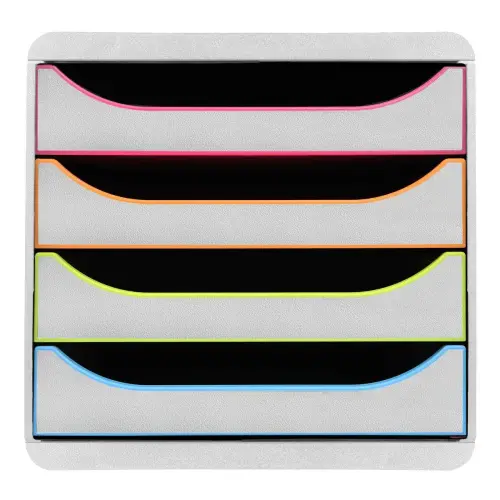 BIG BOX Black Office blanc/arlequin/blan 