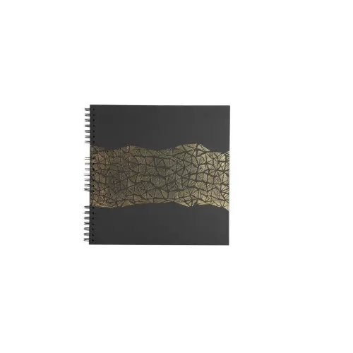 Album spirale 60pages noir 32x32cm ARAMY