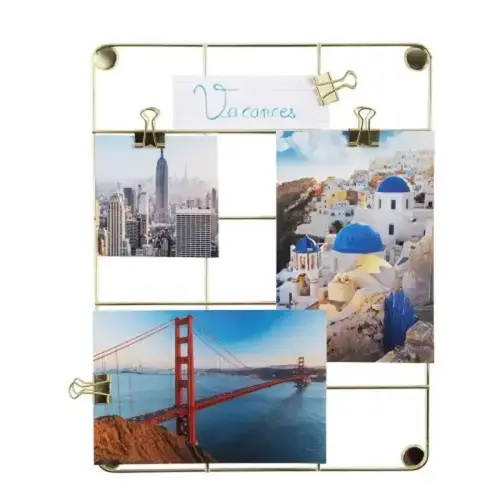 Tableau photo metal 217 x 281 mm Dore - Exacompta