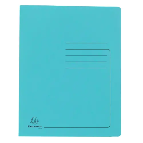 Chemise a lamelles C.L 355g A4 turquoise