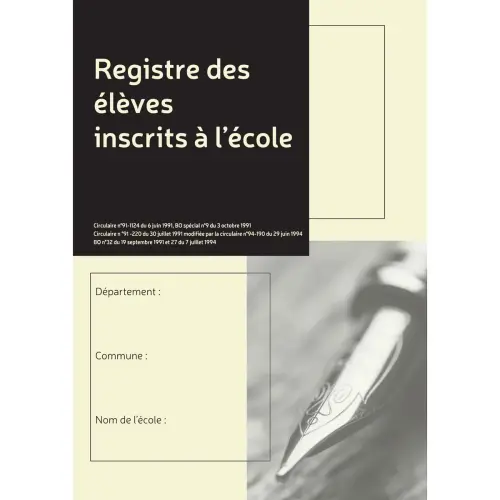 Reg. matricule 377 eleves 297x210 FSC&reg; 