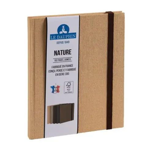 REG NATURE 220x170. 192P LIGNE BEIGE FSC®