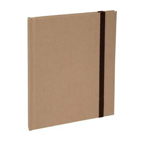 Carnet Nature ligné - 22 x 17 cm - 192 pages - Marron - FSC® - Exacompta