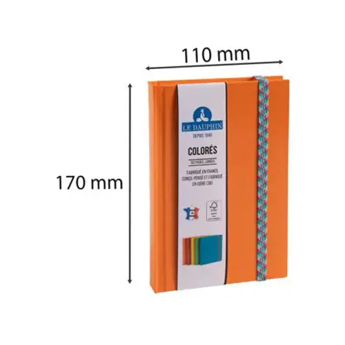 REG IDERAMA 170x110 192P LIGNE ORANG FSC&reg; 