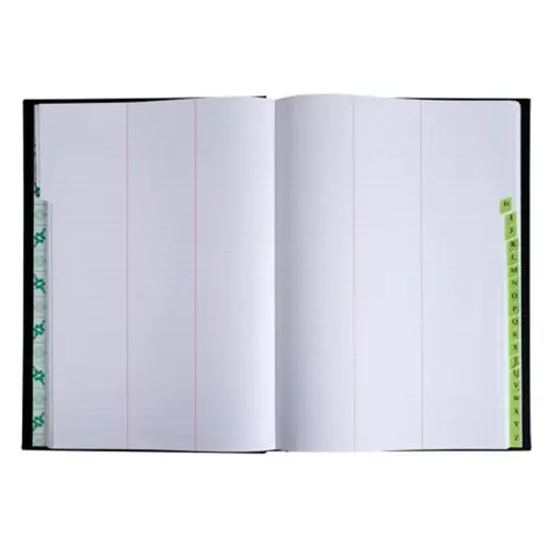 Registre répertoire ligné - A4 - 300 pages - Exacompta