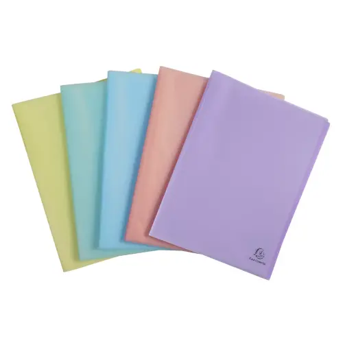 Porte-vues A4 40 vues Chromaline Pastel - Exacompta 
