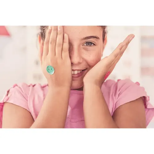 Gommettes Sourire mini 12 feuilles - Apli 