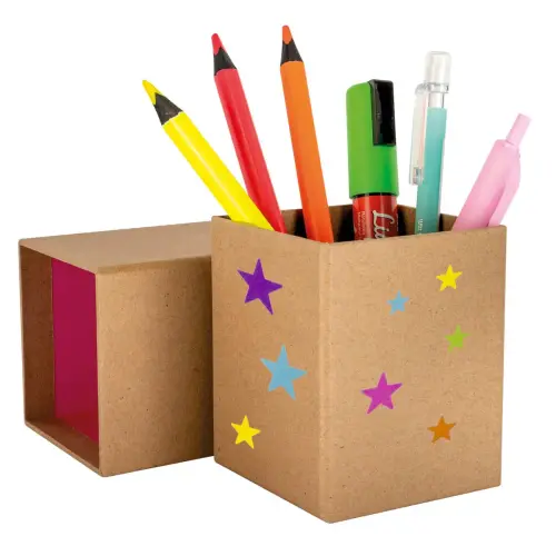 Gommettes étoiles enlevables aux couleurs Peps 6 feuilles - Apli