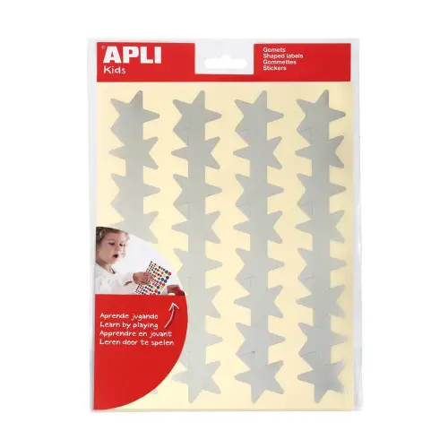 Etoiles or et argent 4 feuilles - Apli 