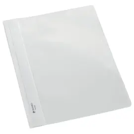 Chemise de pr&eacute;sentation blanche &agrave; lamelles A4 pour 150 feuilles - Blanc 