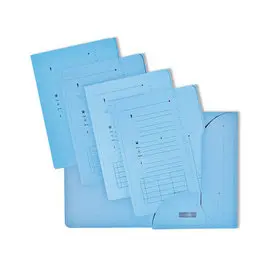 25 Sous-dossiers pochette pour dossiers suspendus HV  - Bleu - OXFORD 