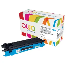 Toner &eacute;q. BROTHER TN-135C - Haute capacit&eacute; - Cyan - OWA 