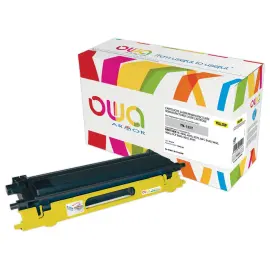 Toner &eacute;q. BROTHER TN-135Y - Haute capacit&eacute; - Jaune - OWA 