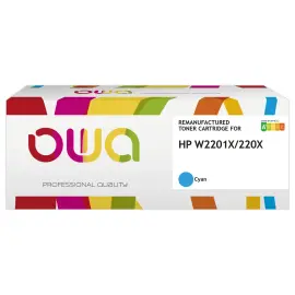 Toner compatible HP W2201X OWA cyan 