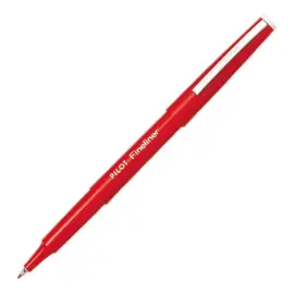 Feutre Fineliner - Pointe fine nylon - Rouge - PILOT 