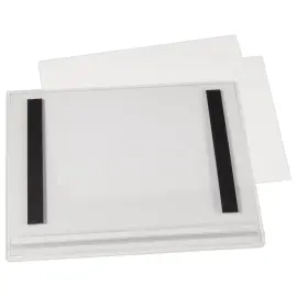 5 Pochettes d'affichage &eacute;tanches - A5 - Magn&eacute;tiques - DURABLE 