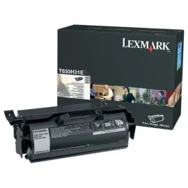 Toner LEXMARK T650H31E noire 