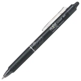 Stylo &agrave; bille gel FriXion Ball Clicker 07 - Effa&ccedil;able - Pointe moyenne - Noir - Pilot 