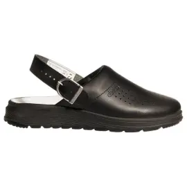 Paire Sabot perfor&eacute; avec boucle - Taille 45 - Noir 