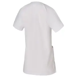 TUNIQUE MANCHES COURTES POLY/COTON &ndash; DAFNI HASSON &ndash; BLANC &ndash; TAILLE 1 