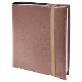 Agenda semainier  Time Life - 16x16 cm - Cuivre - Janvier &agrave; d&eacute;cembre - QUO VADIS 