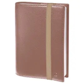 Agenda semainier  Time Life - 10x15 cm - Cuivre - Janvier &agrave; d&eacute;cembre - QUO VADIS 