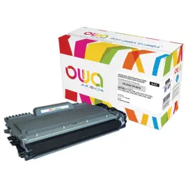Toner &eacute;q. BROTHER TN2220, TN2010 - Haute capacit&eacute; - Noir - OWA 
