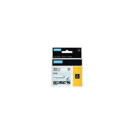 Ruban RHINO DYMO 18445 - 3,5 m x 19 mm - Texte noir sur fond blanc 