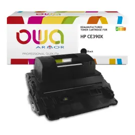 Toner &eacute;q. HP CE390X - Haute capacit&eacute; - Noir - OWA 