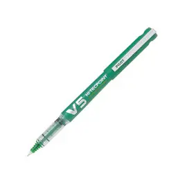 Stylo roller pointe aiguille rechargeable - Vert - V5 PILOT 