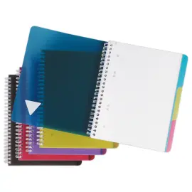 Cahier A5+ Evolutiv'Book Linicolor - CLAIREFONTAINE 