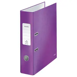 Classeur &agrave; levier WOW 180&deg; - Violet - LEITZ 