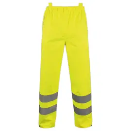 PANTALON PLUIE EVERGLADES HAUTE VISIBILITE &ndash; T2S &ndash; JAUNE &ndash; TAILLE XXL 