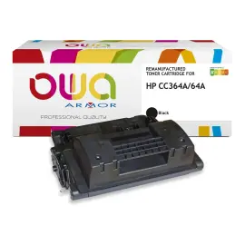 Toner &eacute;q. HP CC364A Std - Noir - OWA 