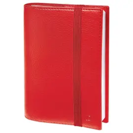 Agenda semainier - 16x24 cm - D&eacute;cembre &agrave; d&eacute;cembre - Rouge - QUO VADIS 