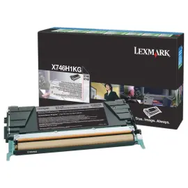 Toner LEXMARK noir HC X746H1KG 