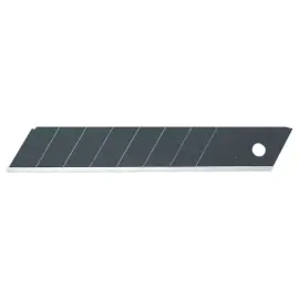 Etui de 10 lames s&eacute;cables  pour cutter - 18 mm -  noir - OLFA 