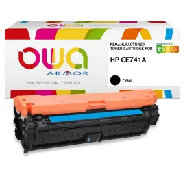 Toner &eacute;q. HP CE741A - Cyan - OWA 