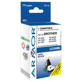 Cartouche &eacute;q. BROTHER LC1240 - Noir - OWA 