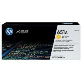 HP 651A CE342A toner jaune 