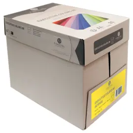 Ramette de papier couleur intense A4 Executive Colors 80g - Jaune - FIDUCIAL 