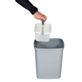 Corbeille - 25L - Gris 