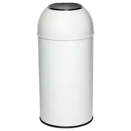 Collecteur "d&ocirc;me" - 40L - Blanc 