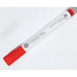 Marqueur pour tableaux blancs - Pointe biseaut&eacute;e - Rouge - FIDUCIAL 