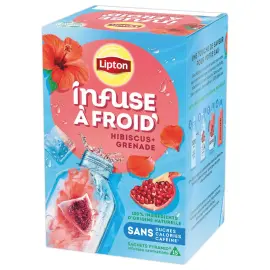 15 Infusion &agrave; froid - Grenade Hibiscus - LIPTON 