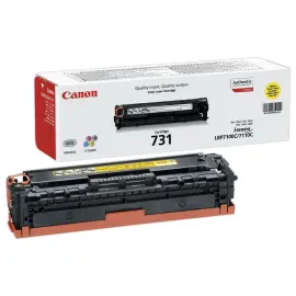 Toner CANON 731Y jaune 