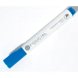 Marqueur permanent - Pointe ogive - Bleu - FIDUCIAL 