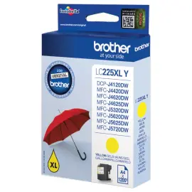 Cartouche BROTHER LC225XLY jaune 