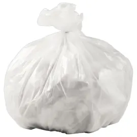 1000 Sacs poubelle blancs - 20 L 
