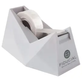 D&eacute;vidoir lest&eacute; pour rouleaux d'adh&eacute;sif 33m x 19 mm - Blanc - FIDUCIAL 